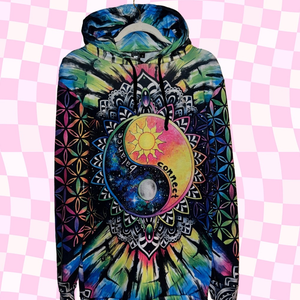 Electro Threads Hoodie Dress